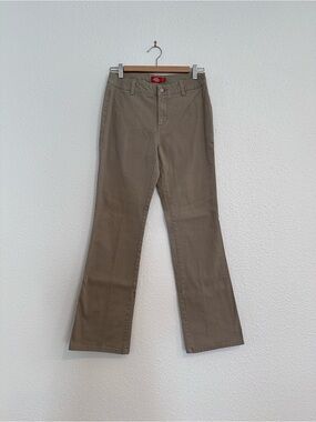 dickies khaki bootcut the worker pant cotton spandex blend